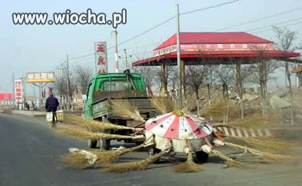Sprzęt do zamiatania ulic 
