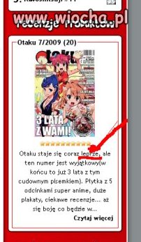 Jeden z popularnych sklepów dla fanów anime 