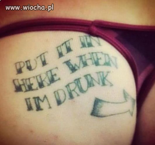 Fajowy tatoo