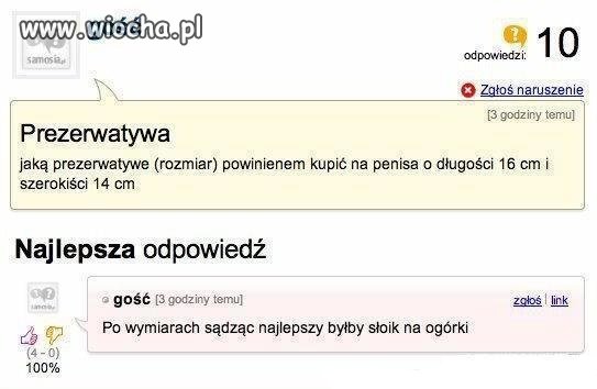 Prezerwatywa - Jaki rozmiar ? 