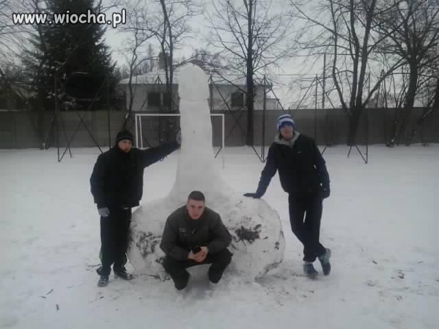 Karny bałwan 