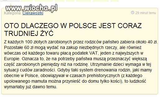 Na pocieszenie dodam, że po wyborach kolejne