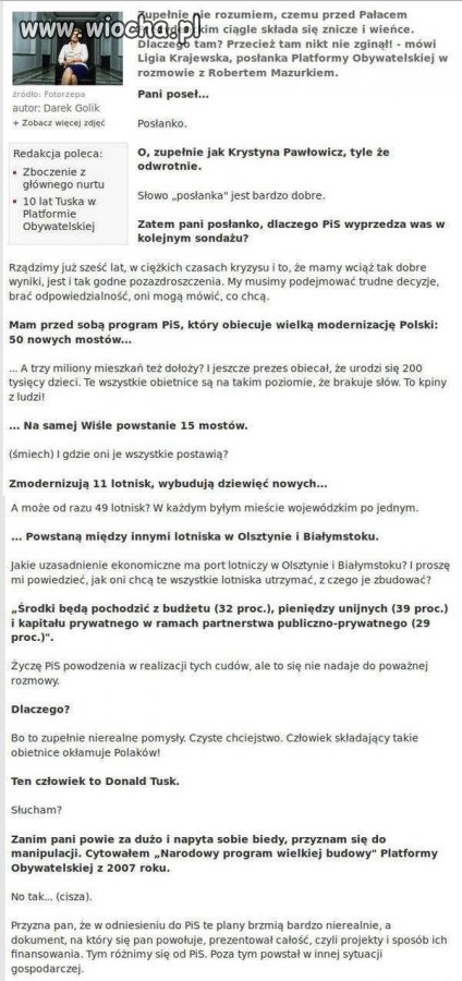 Posłanka PO