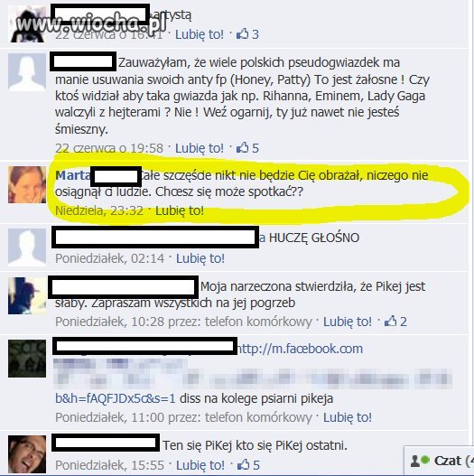 Laska komentuje wpis PiKeja dotyczacy jego walki
