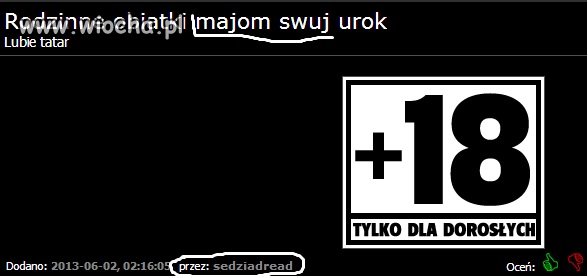 Człowieku idz do szkoły i naucz się pisać..