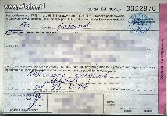 Usiłowanie spożycia alkoholu