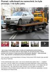 Odholowali samochód