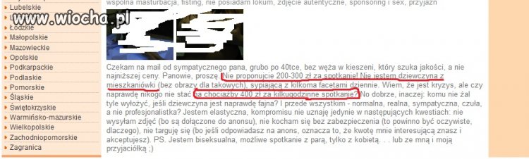 Za 400... nie jest "Kobieta" z mieszkaniówki