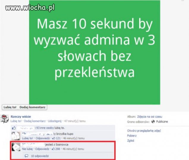 No wiochmeni do boju-pokażcie kreatywność