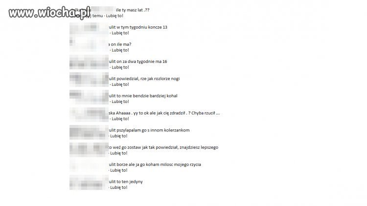 Dziewczyna 13-letnia napisała, że się potnie