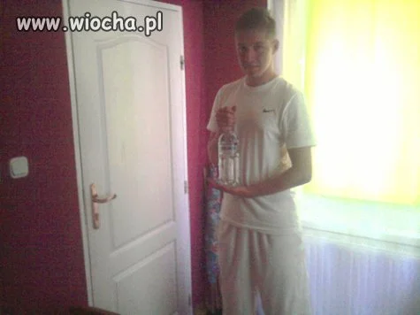 Musiał się pochwalić
