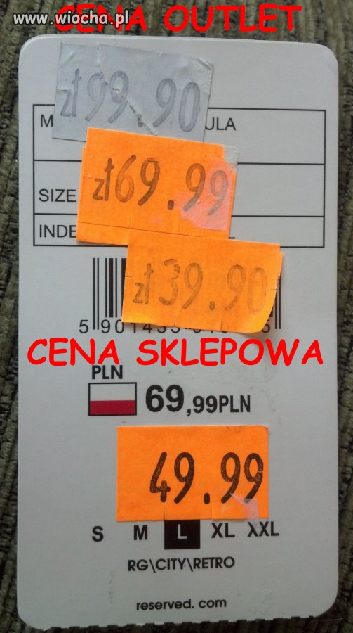 Promocja w outlecie Reserved