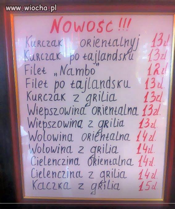 Chcieli być oryginalni... Orientalni