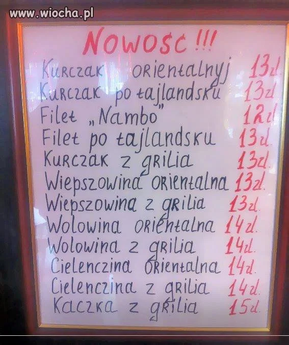 Chcieli być oryginalni... Orientalni
