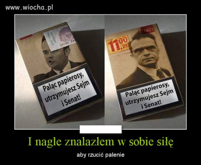 Palisz, płacisz...