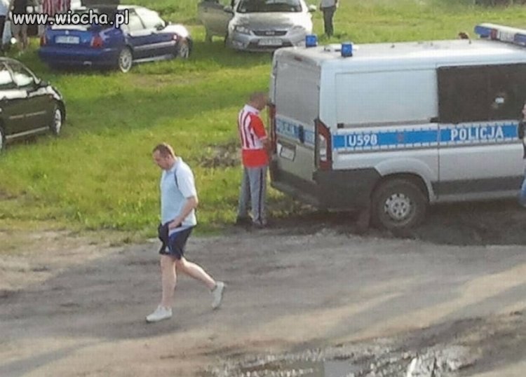 To się nazywa olewać policję
