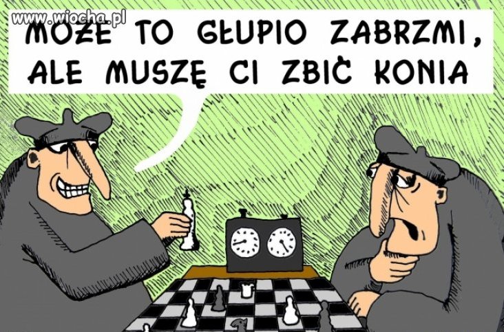 Zbić konia ...