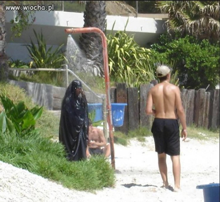 Na plaży...