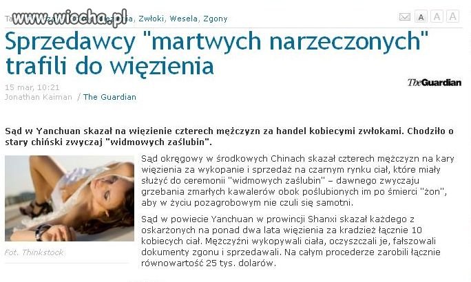 Wiocha to za mało ...