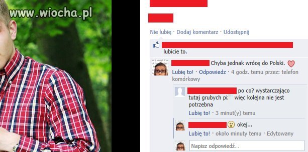 Padłam ofiarą chamstwa.