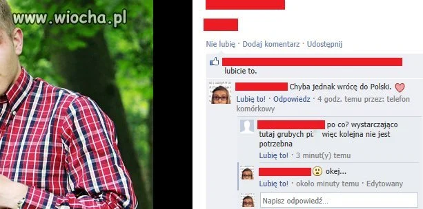 Padłam ofiarą chamstwa.