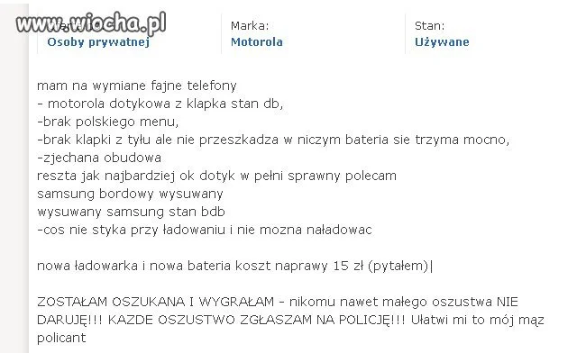 A krąży zła opinia o...