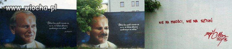 Świat bez sztuki i miłości-Graffiti kontra wandale