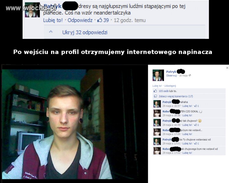 Internetowi napinacze to nie tylko dresy !!
