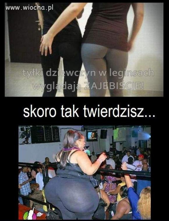 Leginsy są świetne