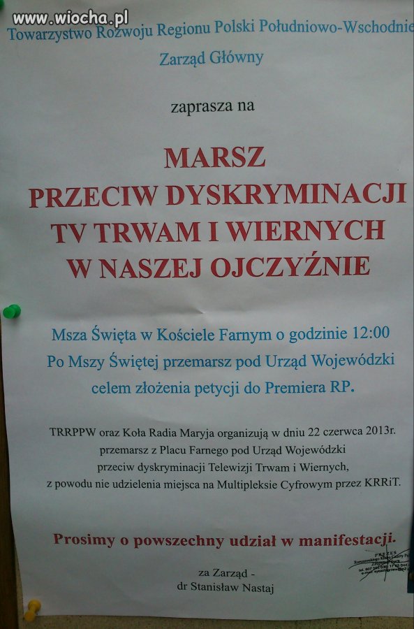 Marsz w obronie uciśnionych