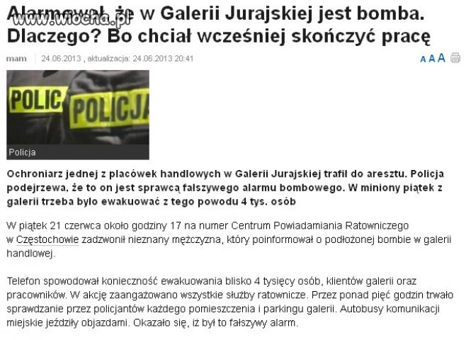 Facet powinien się leczyć na nogi, bo... 