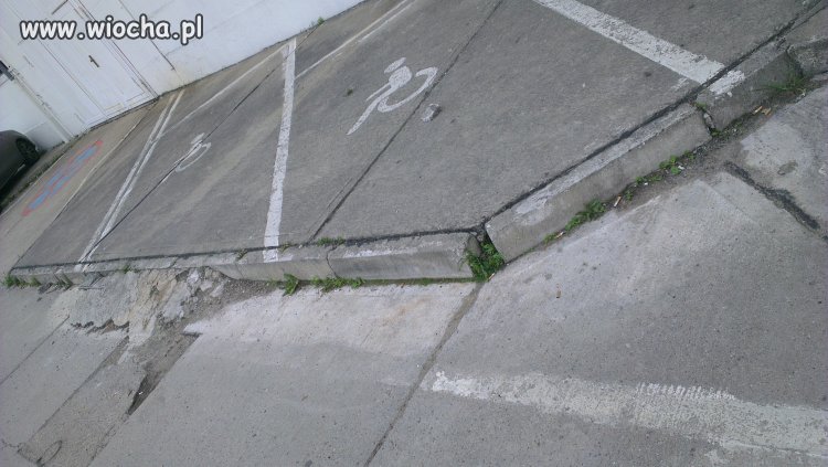 Parking dla Niepełnosprawnych (upośledzonych) 