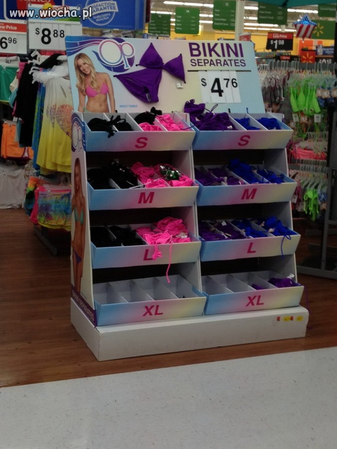 Bikini i promocja.