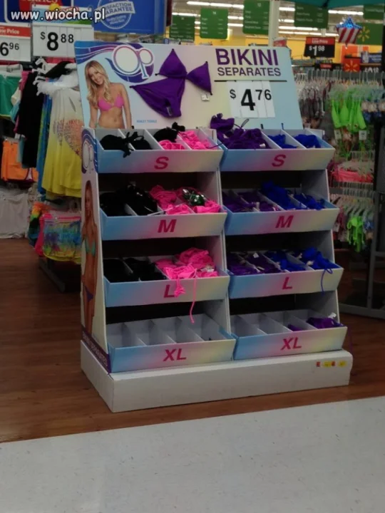 Bikini i promocja.