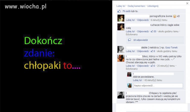 Wypowiadają się 12-14 latki.