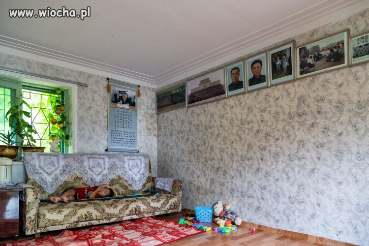 Pokój dziecięcy w Korei północnej,