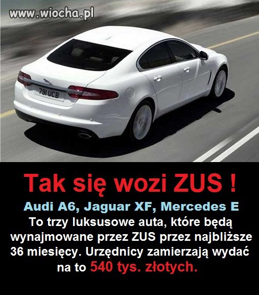 Tak się wozi ZUS