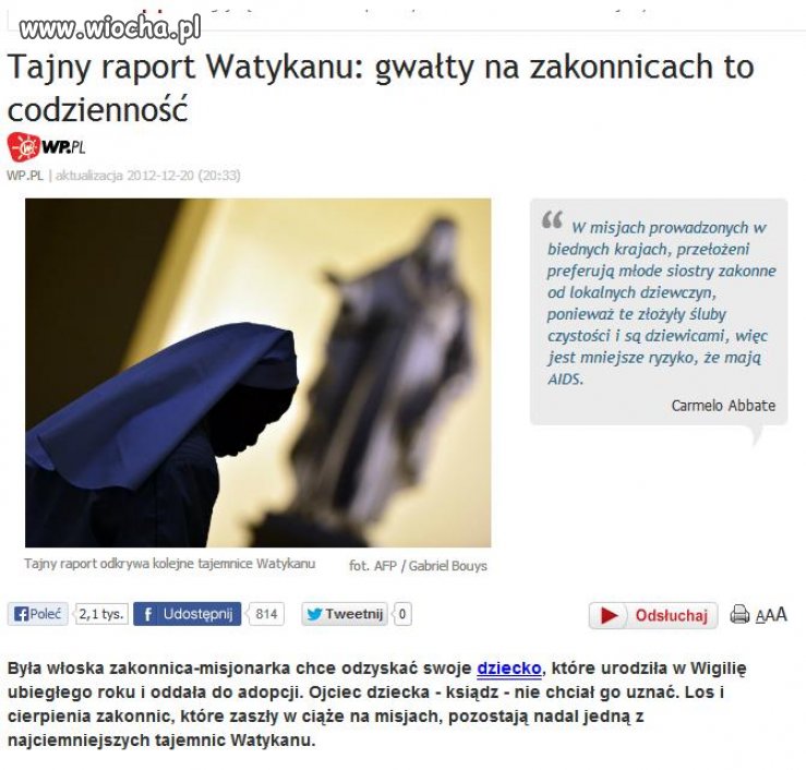 Zakonnice mają PRZERĄBANE ...