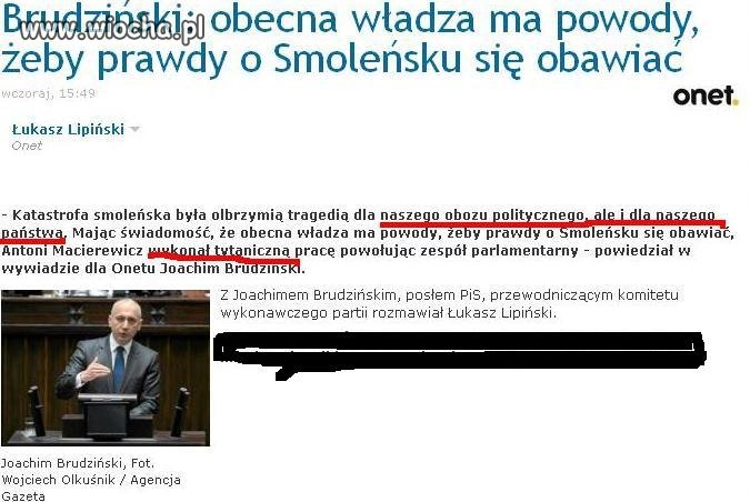 Bo wg. tych geniuszy nikt poza PiSem straty nie poniósł