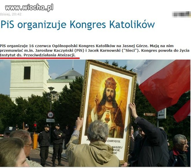 PIS walczy a ateistami!!!