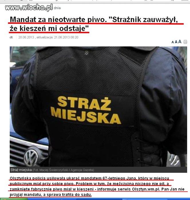 Ktoś ma jeszcze wątpliwości ze Straż miejska 