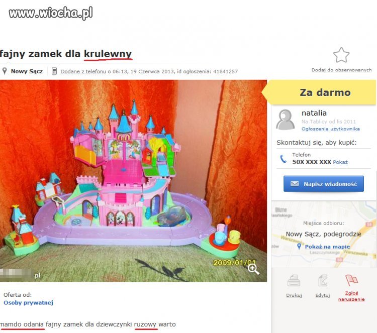 "mamdo odania ruzowy domek"