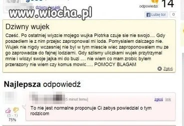 Dziwny wujek.