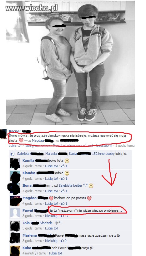 Podobno przyjaźń damsko-męska nie istnieje...