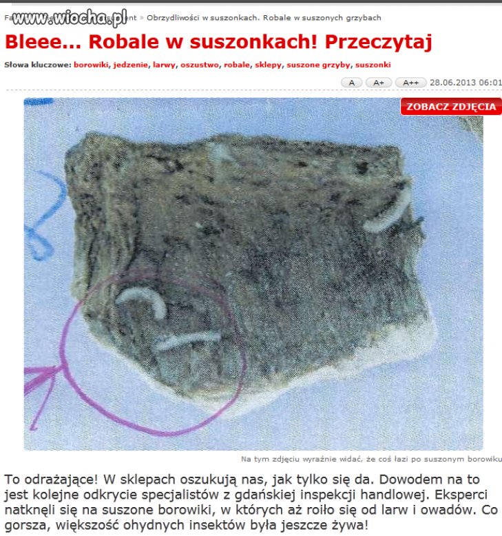 Suszone borowiki