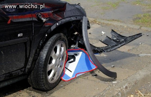 Przejście dla pieszych idioto!!