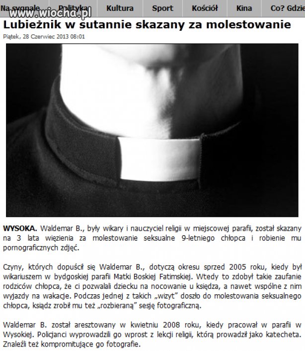 Kastracja i niech cierpi, a po tygodniu do piachu