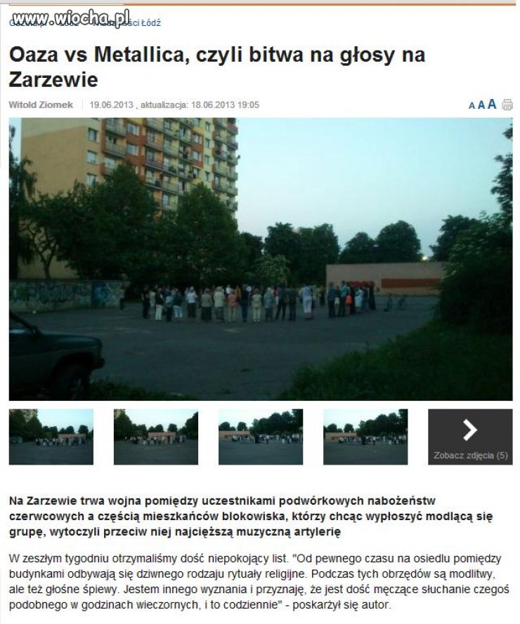 Za mało kościołów?