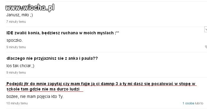 Ahh ci gimnazjaliści...
