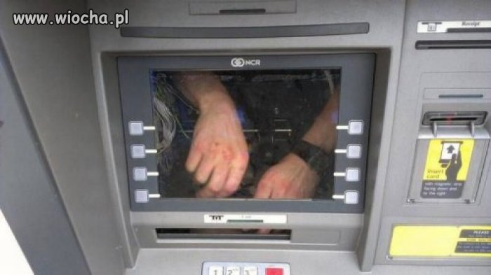 W bankomatach, pieniądze masz "od ręki"